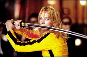 I know they're two different people, but have you ever seen Uma Thurman (star of Kill Bill) and Cameron Diaz (who's not in Kill Bill) in the same place at once?