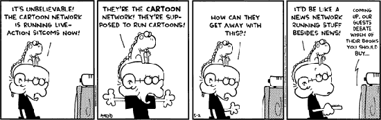This is a reason why Bill Amend is one of the world's greatest comic strip artists. He knows and understands folks like us.